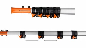 ПИЛА ПО ДЕРЕВУ С КРЮКОМ, ТЕЛЕСКОПИЧЕСКАЯ РУКОЯТКА 5,5М