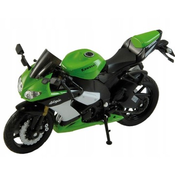 WELLY MOTOR 1:18 KAWASAKI NINJA ZX-10R '09 ZIELONY