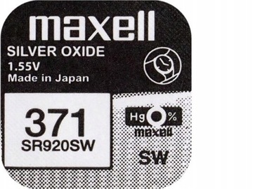 BATERIA SR920SW 371/370 MAXELL / 6423