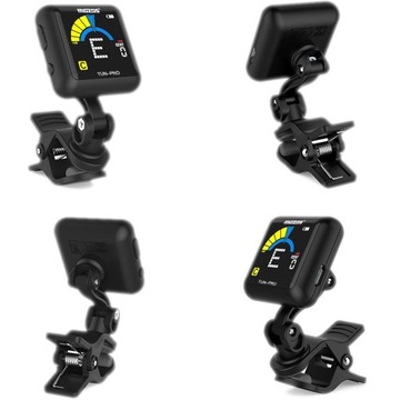 MOZOS TUNER PRO STROIK DO INSTRUMENTÓW STRUNOWYCH GITARY UKULELE DOKŁADNY
