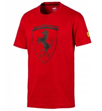 KOSZULKA PUMA FERRARI BIG SHIELD TEE 595554-01 R. XS