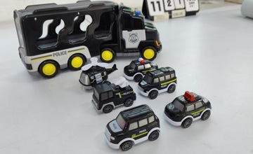 ГРУЗОВИК TIR ЭВАКУАТОР ПОЛИЦЕЙСКИЙ АВТОМОБИЛЬ ТРАНСПОРТЕР ВЕРТОЛЕТ АВТОМОБИЛЬ ДЛЯ ДЕТЕЙ