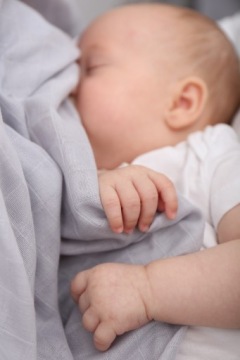 МУСЛИНОВЫЙ ПОДГУЗНИК BABYMAM 120x120см