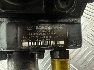 PEUGEOT 4007 2.2 HDI ČERPADLO VSTŘIKOVAČE 9660352980