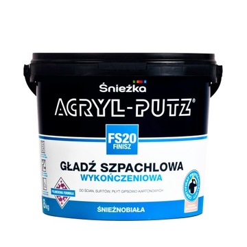Śnieżka Acryl Putz FINISZ FS20 Gotowa Gładź 8kg
