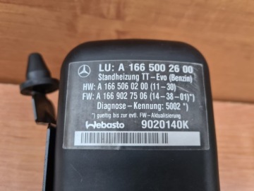 Webasto Mercedes A1665002600 W166 Бензиновый комплект