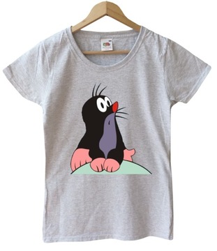 Krecik koszulka damska t-shirt AHOJ roz. S