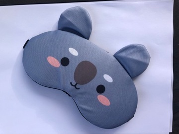 OPASKA NA OCZY MASKA DO SPANIA SNU RELAKSU KOALA miś OLDMAN NA GUMCE