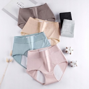 5X damskie majtki menstruacyjne w dużych,XL