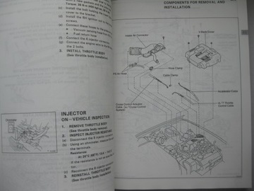 Книга по ремонту LEXUS LS400 Lexus LS 400 UCF20 руководство по ремонту 1994 г. Том 1