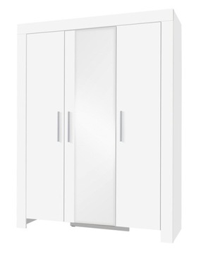 Szafa 150 cm do pokoju sypialni z lustrem CEZAR 1