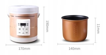 Mini Rice Cooker Car Truck Soup Porridge Cooking