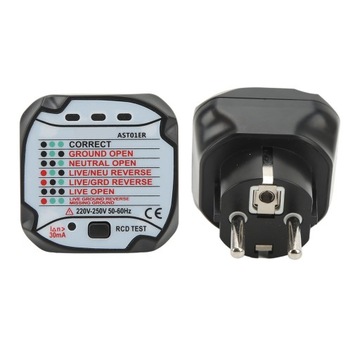 ТЕСТЕР РОЗЕТОК С УЗО 220-250В
