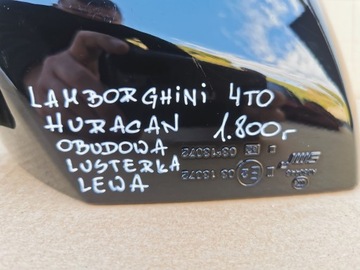 LAMBORGHINI HURACAN 4T0 POUZDRO ZRCÁTKO LEVÝ