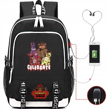 ФНАФ FIVE NIGHTS At Freddy's USB-рюкзак
