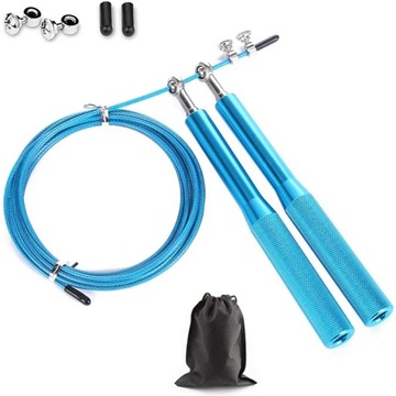 Skakanka regulowana fitness CCILAND - 3 m + ETUI !