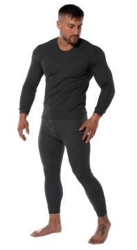 Мужские трусы утепленные термоштаны хлопок польский флис 3-упак L