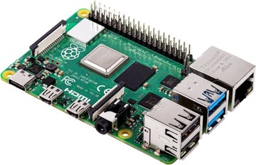 Одноплатный компьютер Raspberry Pi 4, 4 микрокомпьютера с тактовой частотой 1,5 ГГц, 8 ГБ ОЗУ, Wi-Fi