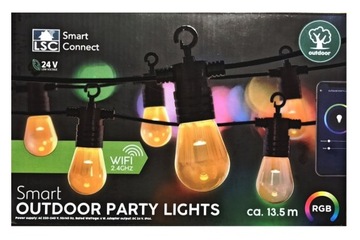 САДОВАЯ ГИРЛЯНДИЯ RGB WIFI 13,5 м SMART CONNECT