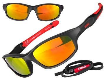 OKULARY DZIECIĘCE UVEX SPORTSTYLE 507 RED / S3