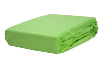 Prześcieradło frotte z gumką 60x120 jabłuszko KOBI