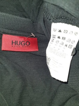 Hugo Boss Cieńka bluzka męska w serek * Rozmiar: M