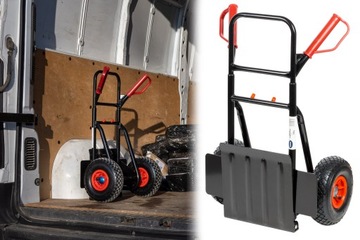 Складная складская транспортная тележка, шлифовальная ручка 150 кг Dooc