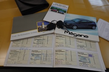 Renault Megane I Coupe 1.6 i 90KM 1997 Renault Mégane Coupe, 2 właściciel od nowości, Pełen serwis, Bez korozji, zdjęcie 10