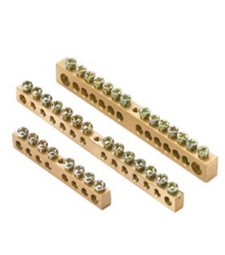 LISTWA ZACISKOWA METALOWA VARGO 6x9 mm 15 otworów