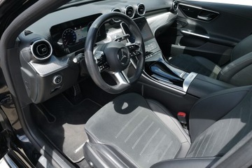 Mercedes Klasa C W206 Kombi Plug-In 2.0 300e 313KM 2023 Mercedes C300e 313 koni 2xAMG Panorama Hak Blis Webasto Ambiente LKA Hi-Fi, zdjęcie 14