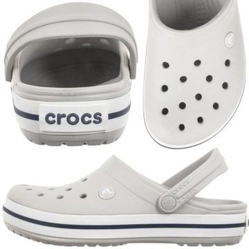 klapki crocs męskie crocband 11016 lekkie chodaki 43-44 m10/w12 oryginalne