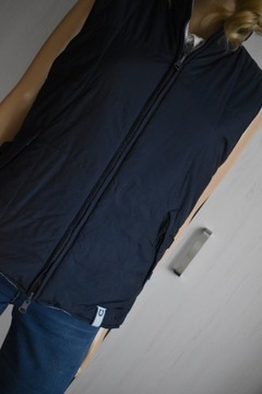 Kamizelka jeździecka S M 36 dwustronna pikowana bezrękawnik kurtka lekka