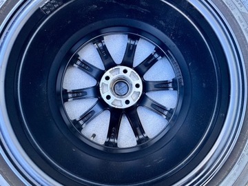 ALU RÁFKY MERCEDES C TŘÍDA W205 S205 ČERNÁ MAT 18 ČIDLA TPMS