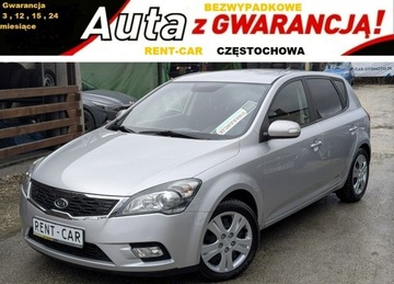 Kia Ceed I Hatchback 5d Facelifting 1.6 CRDi WGT 90KM 2010 Kia Cee'd 1.6D OPŁACONY Bezwypadkowy Klimatronik