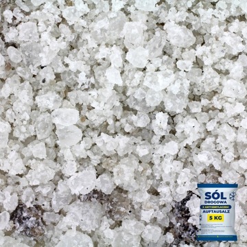 СОЛЬ ДОРОЖНАЯ С АНТИСКЛЕВАНИЕМ 5 КГ ДЛЯ ТАИВАНИЯ СНЕГА И ЛЬДА ДЛЯ НАКЛАДОК