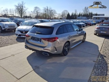 Mercedes Klasa C W206 Kombi 2.0 220d 200KM 2021 Mercedes-Benz Klasa C c220d 200KM AMG pakiet alcantara navi kamery 360 el., zdjęcie 5