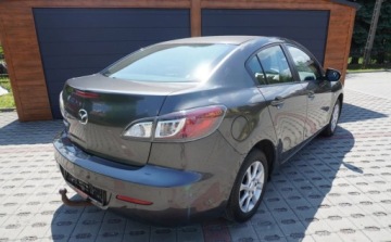 Mazda 3 II Sedan Facelifting 1.6 MZR 105KM 2013 Mazda 3 Bezwypadkowa Serwisowana 1-Wlasciciel Navi Kliamtronik Alufelgi, zdjęcie 5