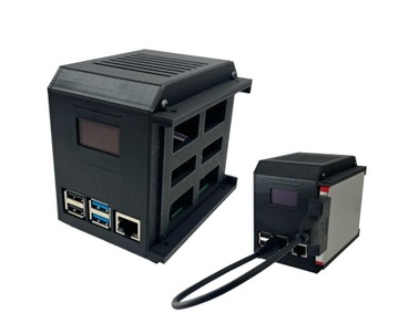 Настольный корпус мини-ПК Raspberry Pi 4 для SSD-накопителя