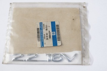ZNAK NÁPIS " 2.2 16V OPEL FRONTERA B - ORIGINÁLNÍ (97165854)