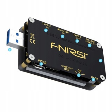 ТЕСТЕР ИЗМЕРИТЕЛЬ ЕМКОСТИ ВАТТМЕТР USB FNIRSI