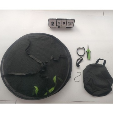 СУШИЛЬНЫЙ ПОДДОН 60 СМ 6 ПОЛОК ДЛЯ СУШКИ ФРУКТОВ СЕТКА, СКЛАДНАЯ, ПОДВЕСНАЯ