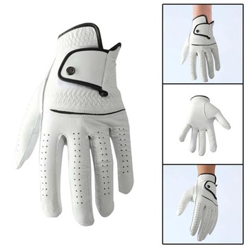 Мужские перчатки для гольфа на левую руку, нескользящие, регулируемые 24
