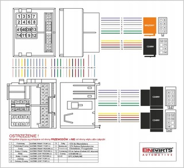 АДАПТЕР РАЗЪЕМА АДАПТЕР ДЛЯ РАДИО ISO-QUADLOCK ДЛЯ FORD