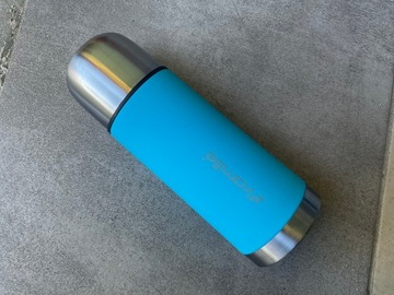 ДЕТСКИЙ ТЕРМОС КРУЖКА ДЛЯ ШКОЛЫ 350 синий STEEL LIGHT TOURIST