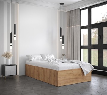 Łóżko pojedyncze do sypialni 120x200 3 kolory