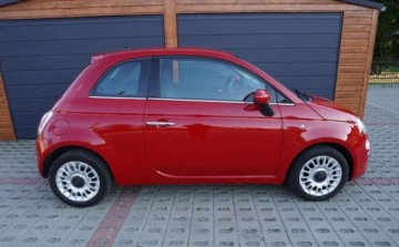 Fiat 500 II Hatchback 3d 1.2 69KM 2010 Fiat 500 Bezwypadkowa Serwisowana 1-Wlasciciel Klimatyzacja Alufelgi Piekna, zdjęcie 3