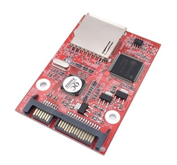 Adapter Kart SD SDHC SDXC do SATA 22 PIN