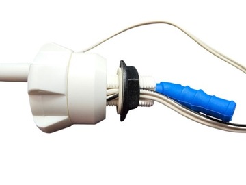 Comet Novo Белый смеситель для прицепа, излив только для холодной воды Turismus PL