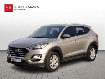 Hyundai Tucson III SUV Facelifting 1.6 GDi 132KM 2019 Hyundai Tucson Hyundai Tucson1.6 GDI 132KMKamera cofaniaSalon PolskaCzujni