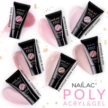 Полиакрил и гель #Powder Rose NaiLac